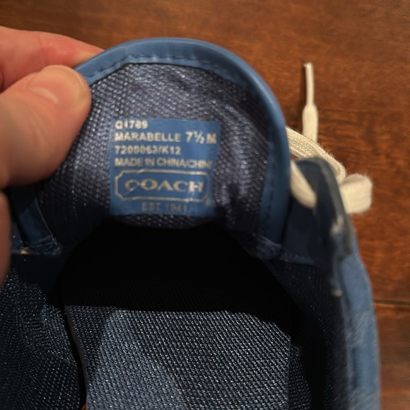 NEW! Coach Marabelle shoes - were a gift. Tried them on but never wore them. - Picture 3 of 3